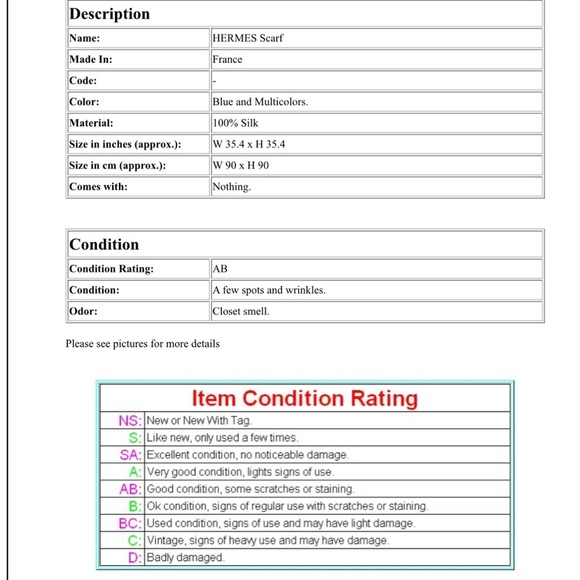 Hermes Blue and Gold Nautical Silk Scarf - Picture 12 of 12